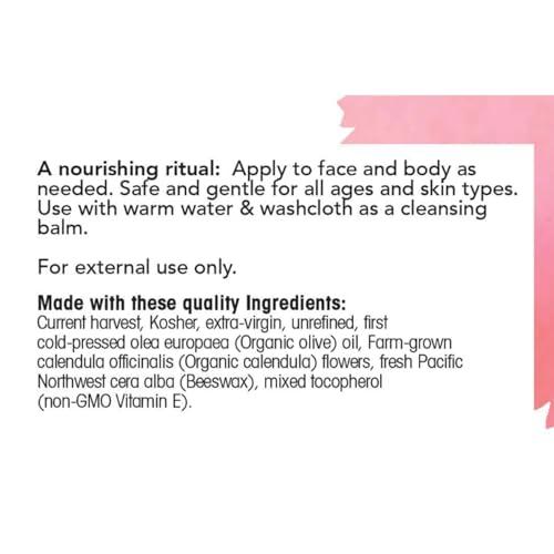 Bodyceuticals Bodyceuticals Bioactive Calendula Salve Jar with Beeswax Antioxidant-Rich Multi-Purpose Balm for Skin | Nourishing | Gluten free | Soy free | non-GMO | recyclable tube | Travel-Friendly | 2 oz