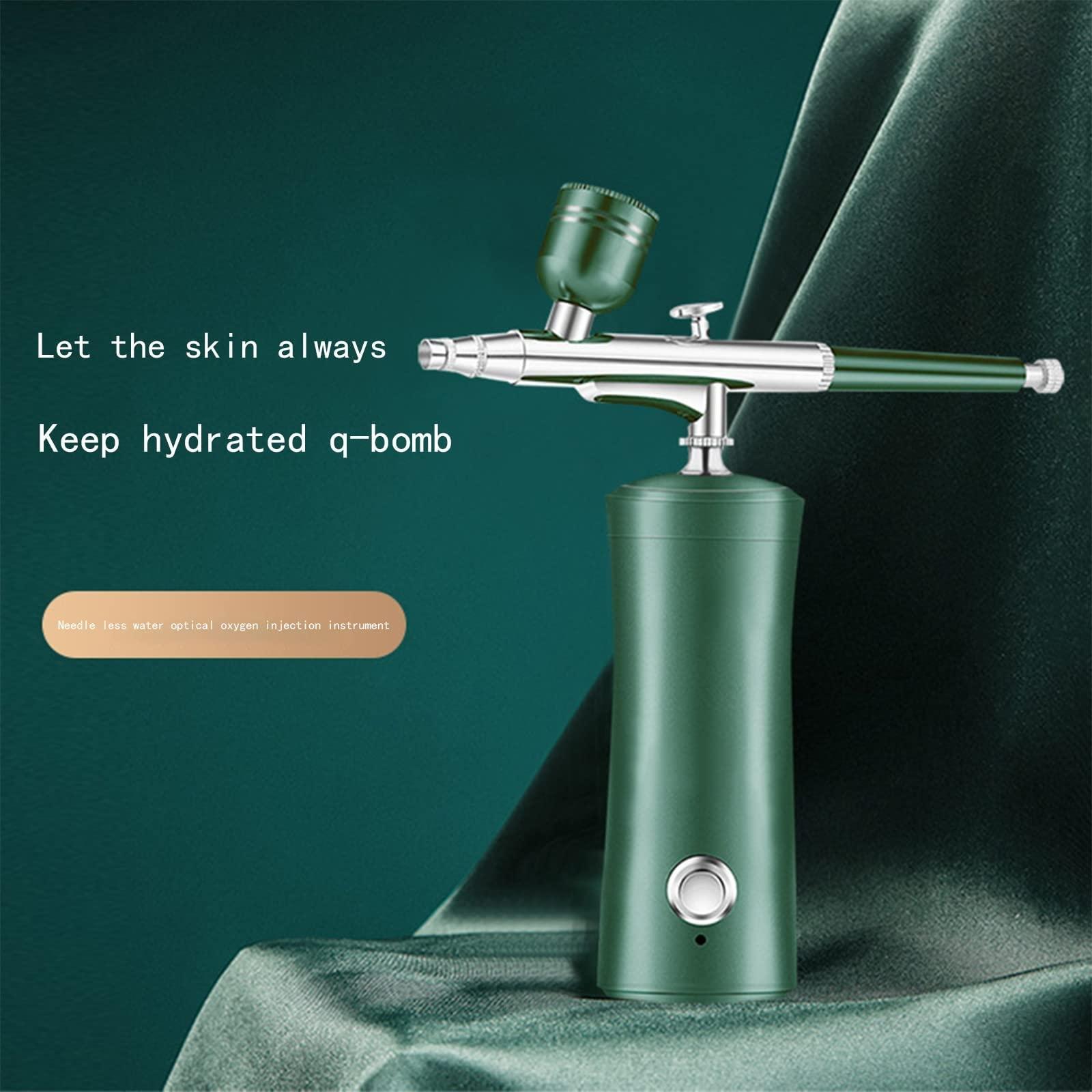 DAIMOFS DAIMOFS Spray Airbrush Kit Portable Facial Makeup Airbrush Rechargeable Airbrush with Adjustable Button Oxygen Facial Mist Makeup