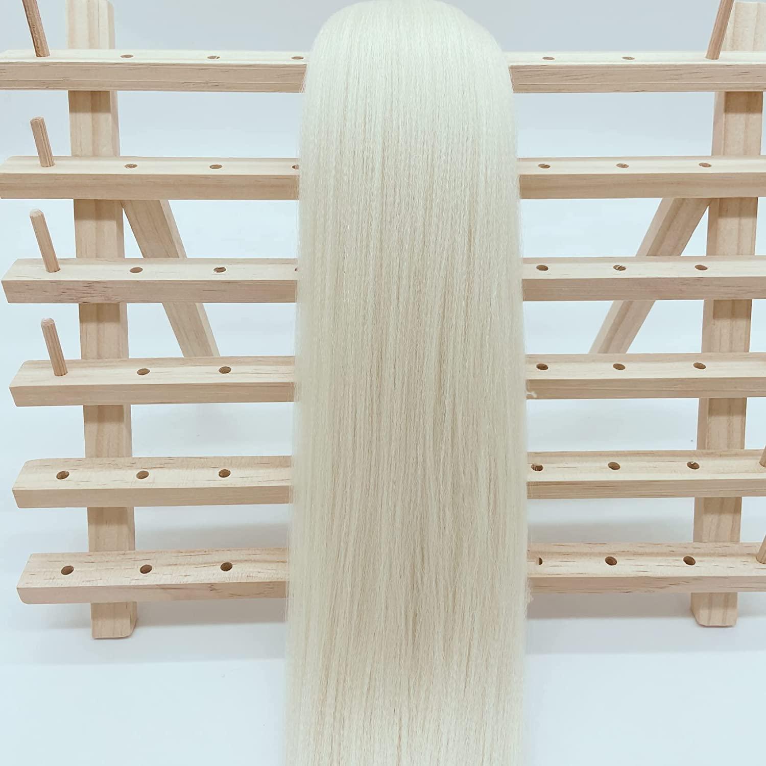 Leticia Leticia Blonde White 30 Inch Braiding Hair Prestretched Braiding Hair Extensions