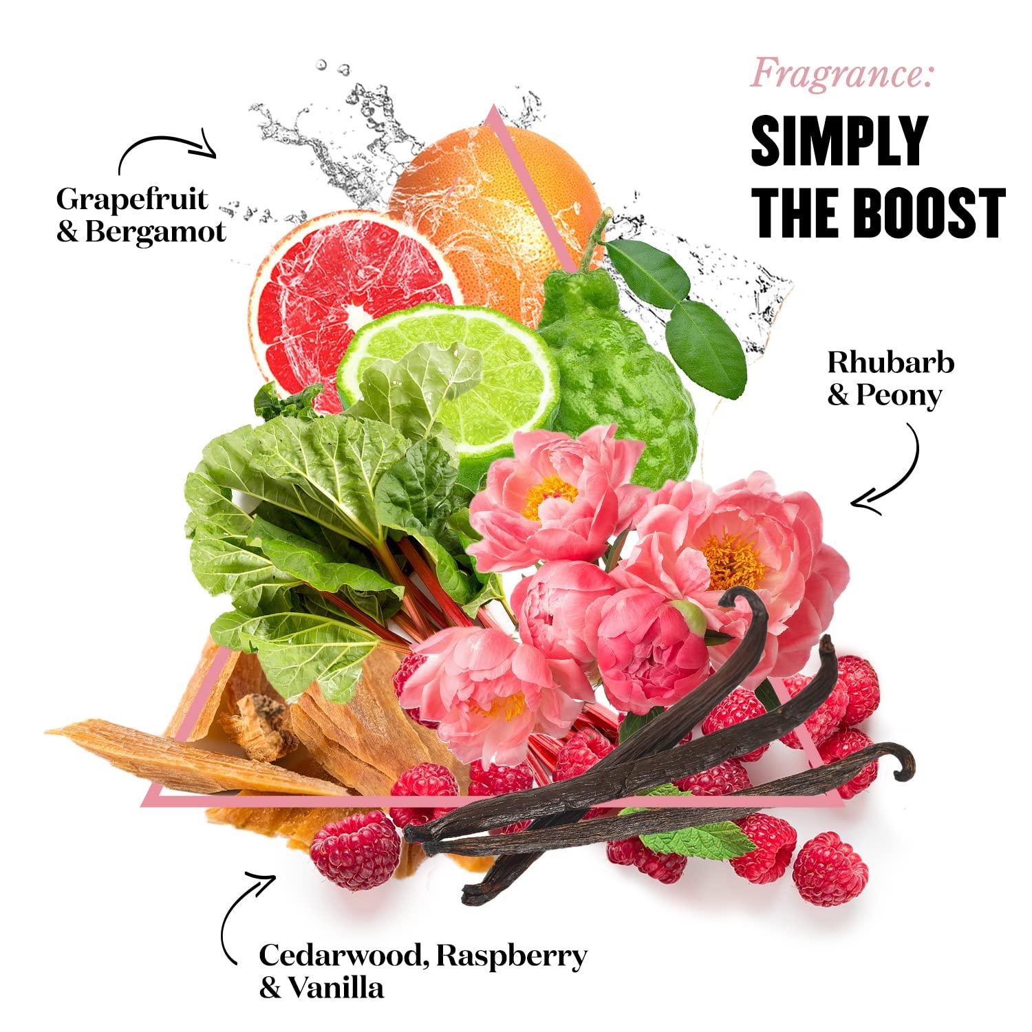 Soap & Glory Soap & Glory Simply The Boost Exfoliating Body Scrub - Smoothing & Buffing Body Scrub - Body Polish with Vitamin B5, Vitamin C, & Vitamin E (300ml)