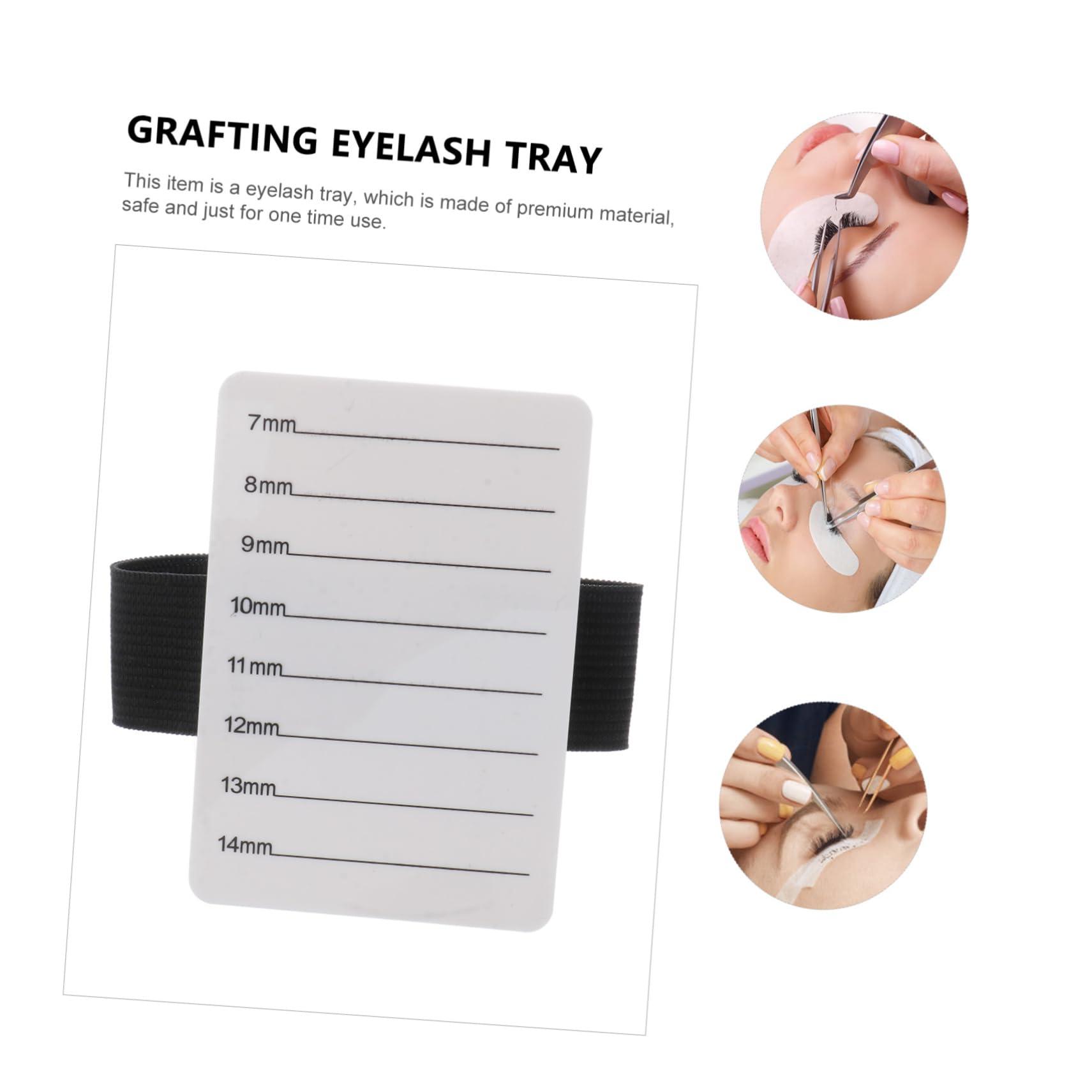 Mikinona Mikinona Lash Beds for Eyelash Tech 1pc Eyelash Display Board Hand-held Portable Lash Stand Plate