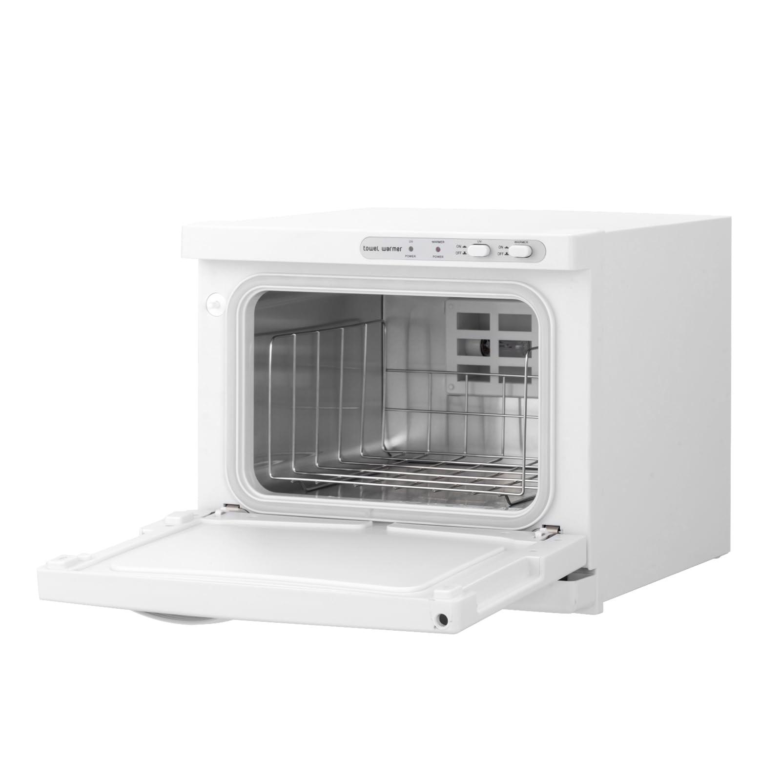 Ynredee Hot Towel Warmer,8L Towel Warmer Cabinet,Beauty Salon and Spa Towel Warmers,Spa Hot Towel Caddy for Facial Spa,Salon Equipment and Home (White)