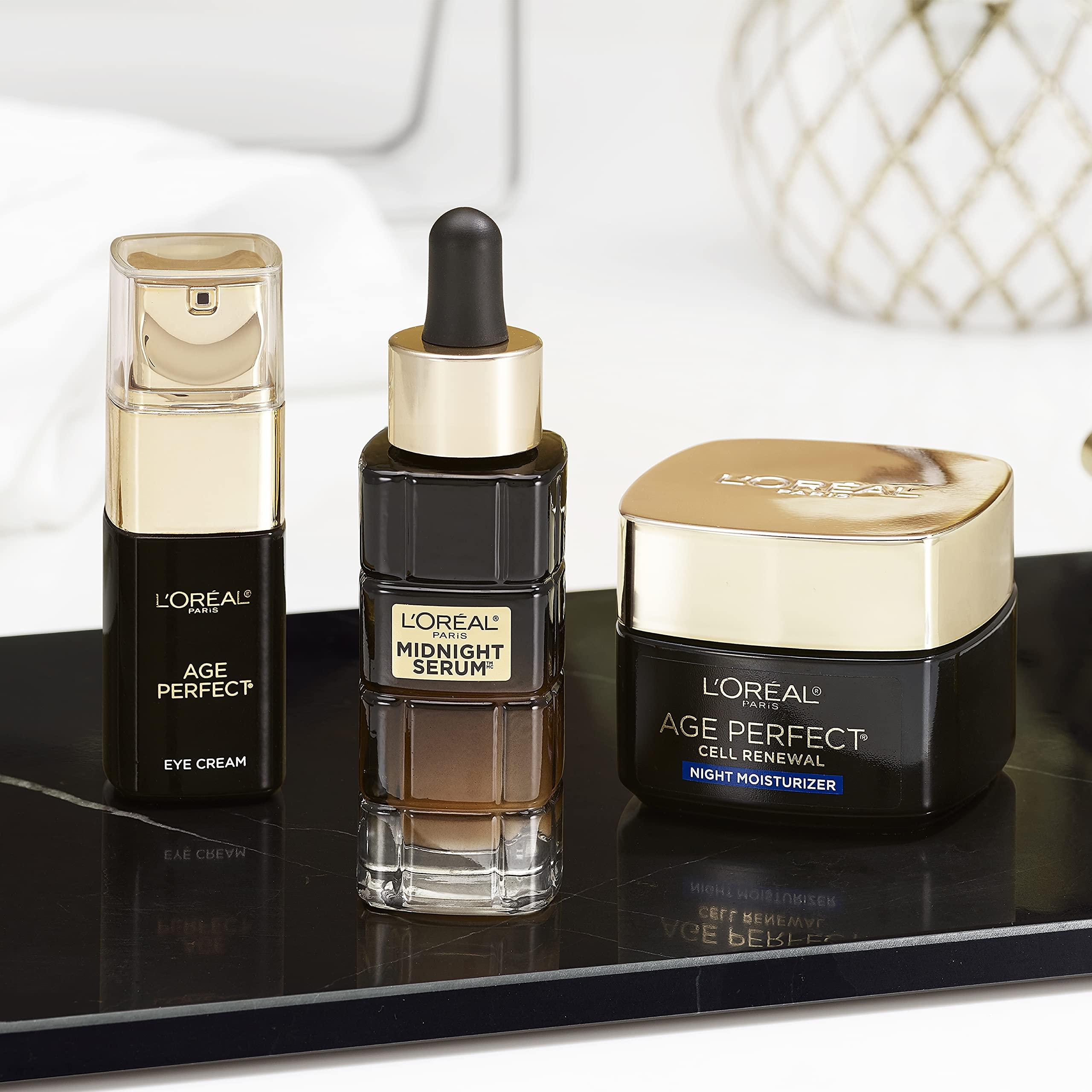 L'Oréal Paris L\'Oreal Paris Age Perfect Cell Renewal Anti-Aging, Anti-Wrinkle Night Moisturizer with Antioxidants 1.7 oz