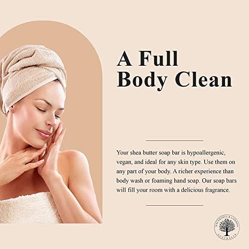 Wavertree & London Wavertree & London Assorted Fabulous Florals (8 Bars), 7oz Moisturizing Natural Soap Bars, French -Milled and enriched with Shea Butter