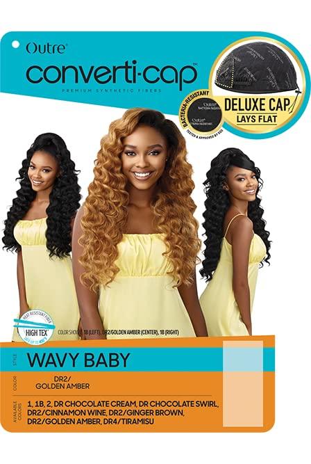 Outre Outre Converti Cap Synthetic Wig - WAVY BABY (DR2/CINWN)
