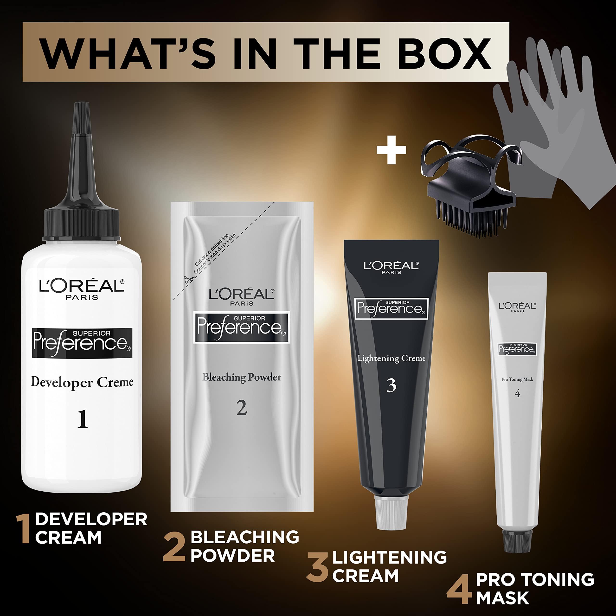 LOreal Paris LOreal Paris Superior Preference Balayage Kit, Hair Dye for At-Home Highlighting with Pro Toning Mask, Light to Dark Blonde, 1 Kit