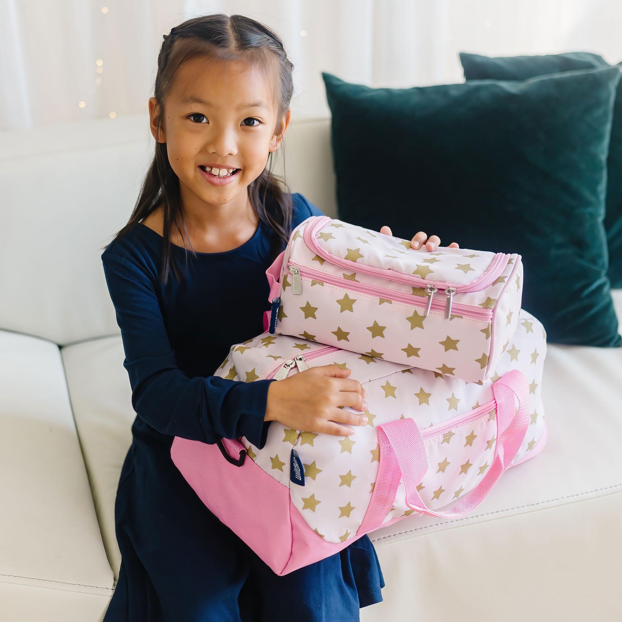 Wildkin Wildkin Toiletry Bag for Boys and Girls, Stay Organized on the Go with Our Spacious and Multifunctional Toiletry Bags, Ideal for School, Weekend, or Overnight Travel (Lilac)