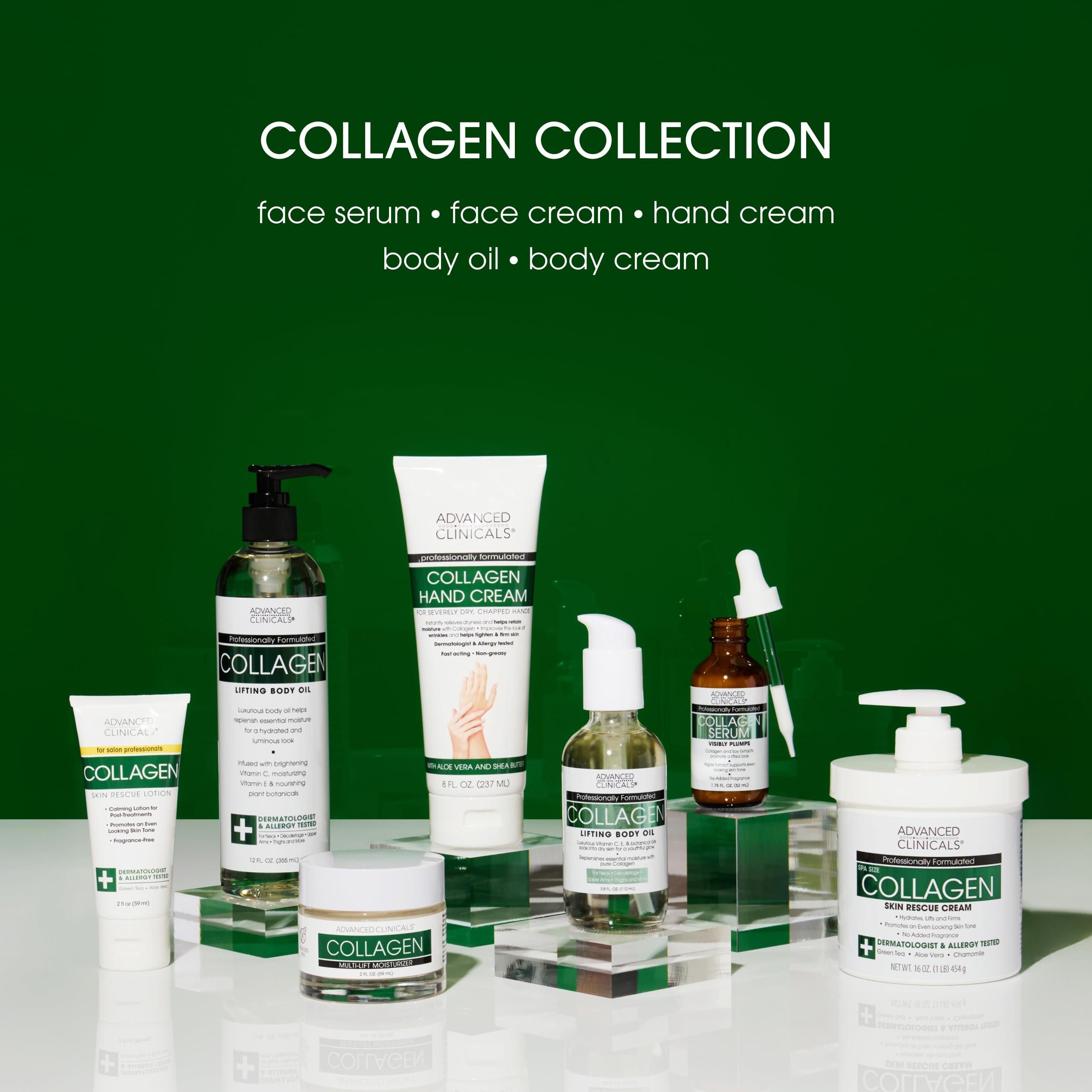 Advanced Clinicals Advanced Clinicals Collagen Skin Rescue Lotion