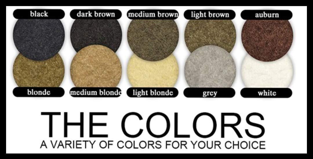 JARGOD 100 Gram Hair Building Fibers - Refill Your Existing Fiber Bottle - Hair Filler Fibers - Hair Loss Concealer For Thinning Hair by JARGOD (Dark Brown)