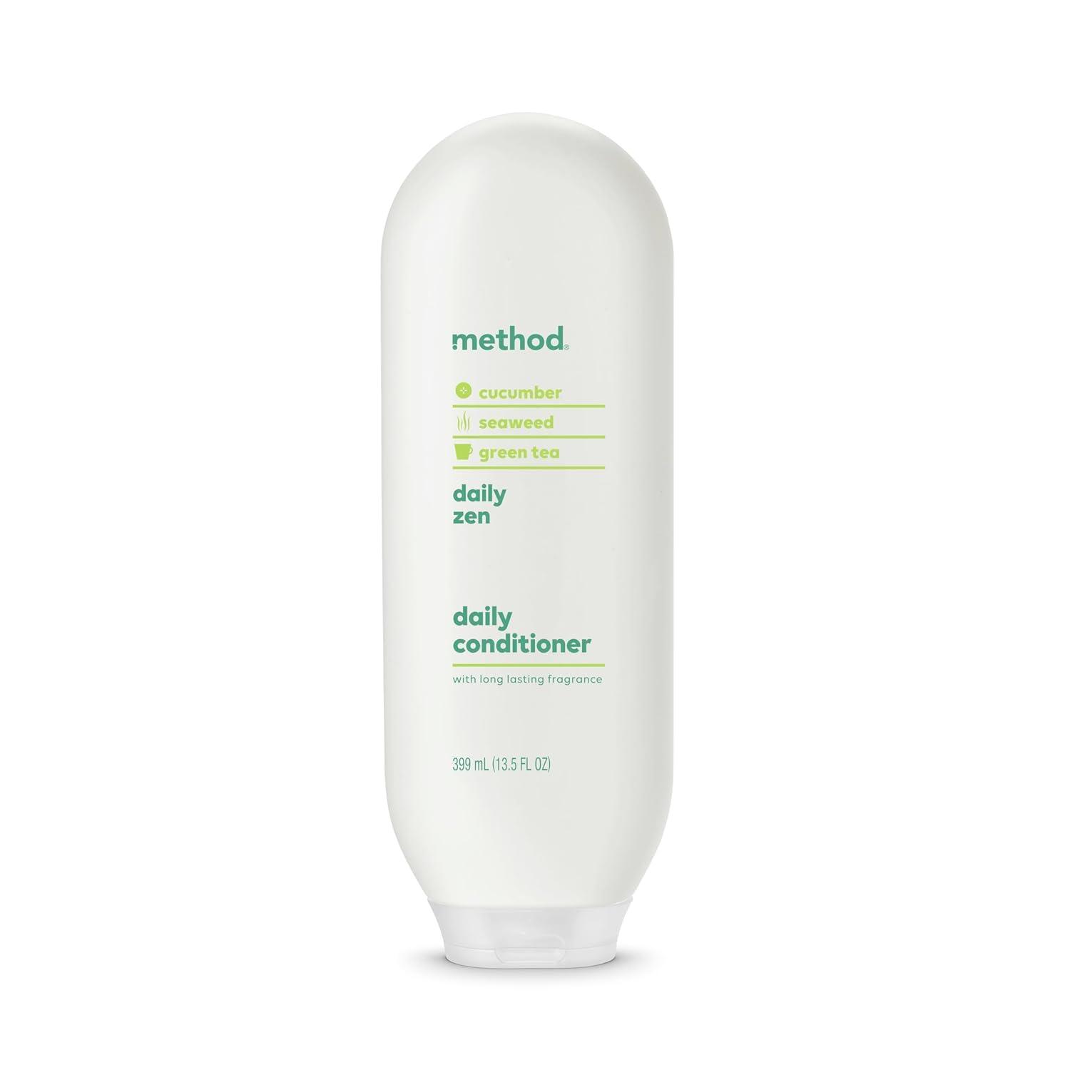 Method Method Daily Zen Shampoo and Conditioner, Gentle Daily Hair Care for Balance and Serenity, 1 CT.