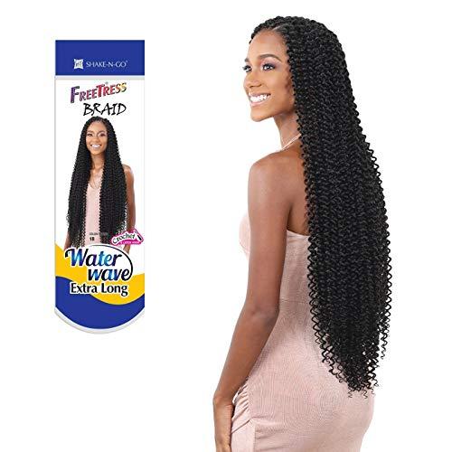 Freetress Braids Freetress Synthetic Braid WATER WAVE EXTRA LONG (6-Pack, 2)