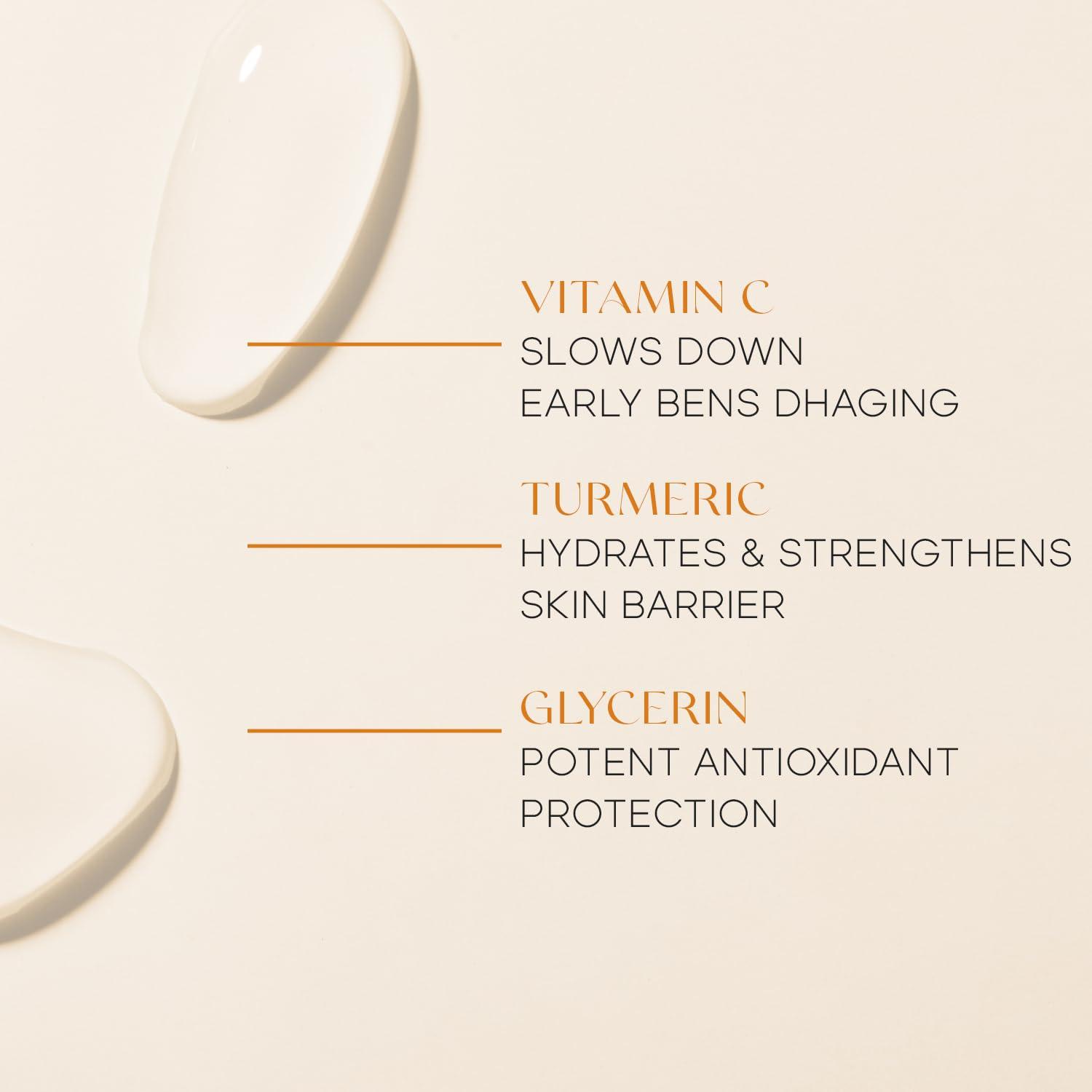 Skin 2.0 Skin 2.0 Vitamin C & Turmeric Face Scrub - Dermatologist Tested, Exfoliating, Brightening, Hydrating, Anti-Aging, Clean Beauty, Cruelty-Free Korean Skincare, All Skin Types - 6.76 Fl Oz / 200ML