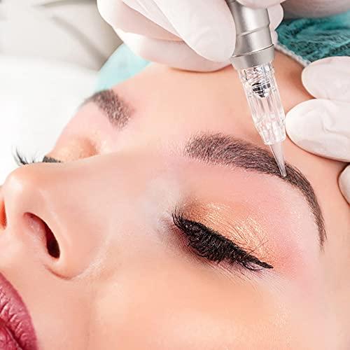 BIOMASER Cartridge Needles – BIOMASER 10PCS Sterilized Permanent Makeup Cartridge Needles Screw Thread Tattoo Needle for Permanent Makeup Machine Tattoo Pen for Eyebrow Eyeliner Lip Contour(1R-0.3MM)