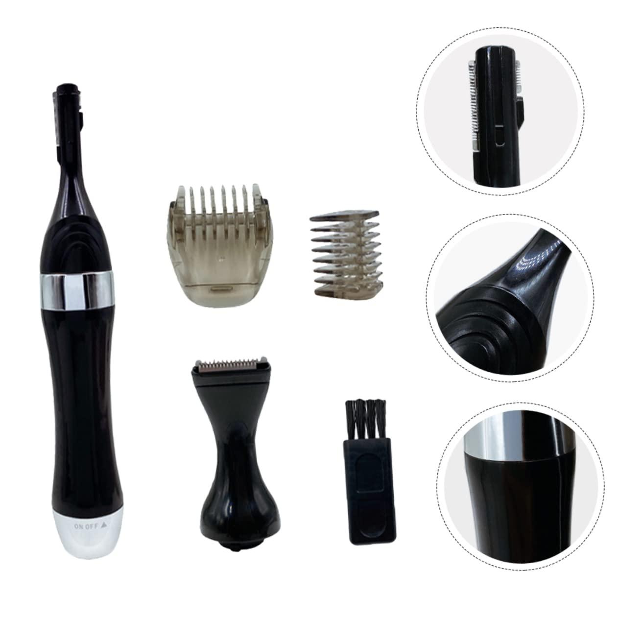 Ipetboom Ipetboom Men\'s Women\'s Electric Eyebrow Shaver Facial Hair Removal Nose Hair Trimmer Comfortable Grip Water-Resistant