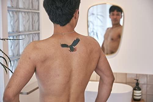 Sunnyscopa Sunnyscopa Printable Temporary Tattoo Paper for LASER Printer - US Letter Size 8.5"X11", 10 SHEETS - DIY Personalized Image Transfer Sheet for Skin - Custom Waterslide Decal Stencil Henna