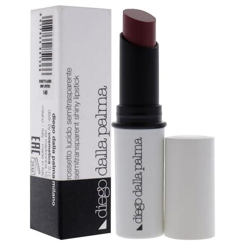 Diego dalla Palma Diego dalla Palma Semitransparent Shiny Lipstick - Hydrates And Protects - Sheer Color - Luminous And Shiny Finish - Gives Plump And Smooth Lips - Long Lasting Wear - 149 Mauve - 0.1 Oz
