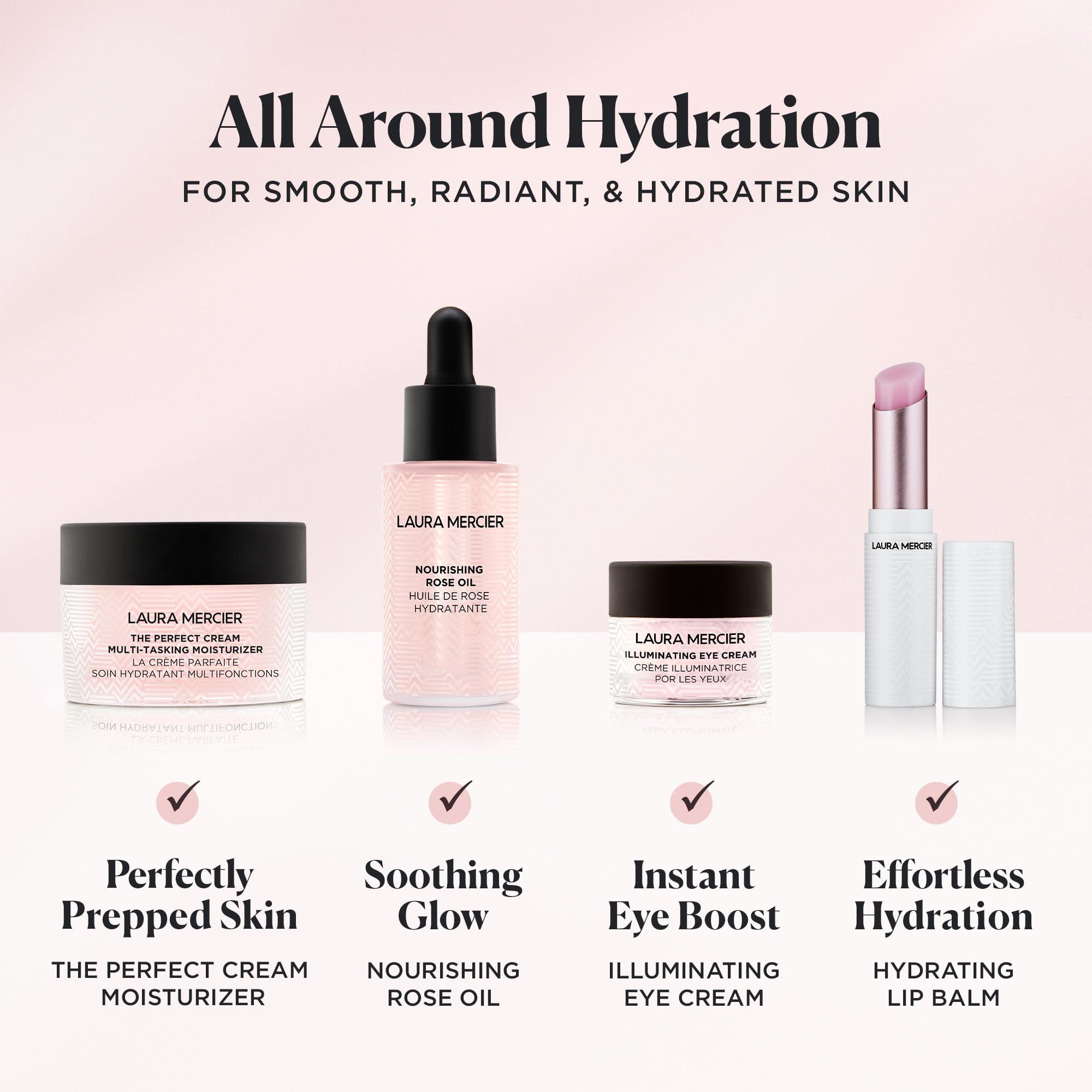 Laura Mercier Laura Mercier Hydrating Lip Balm, Nourishes, Protects and Conditions Lips, Made with Plum Seed Oil and Olive-Derived Squalane, Vitamin and Antioxidant Infused