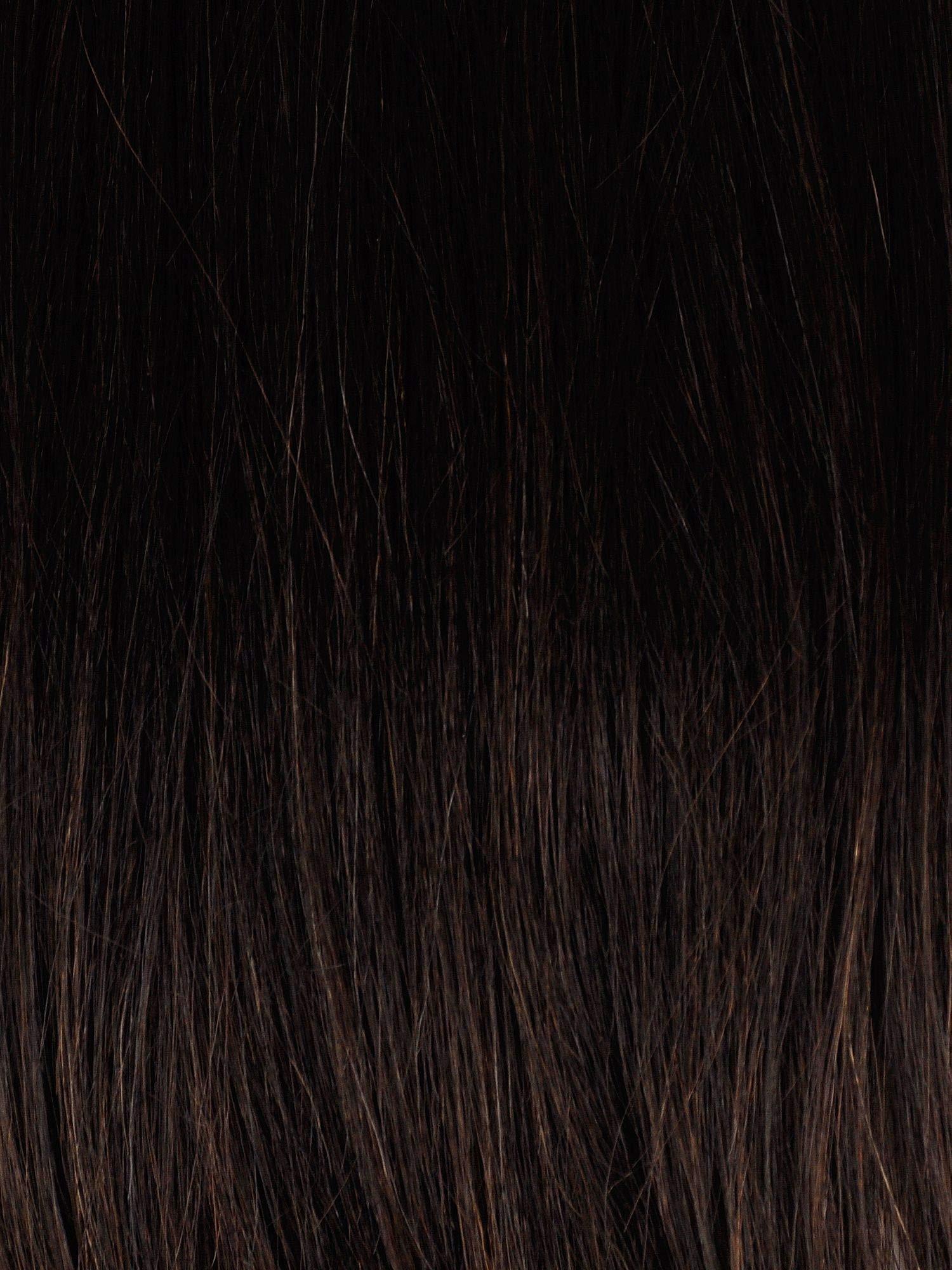 NYFASHION101 EverTress 100% Pure Remi Chocolate Human Hair Wig, 18-2