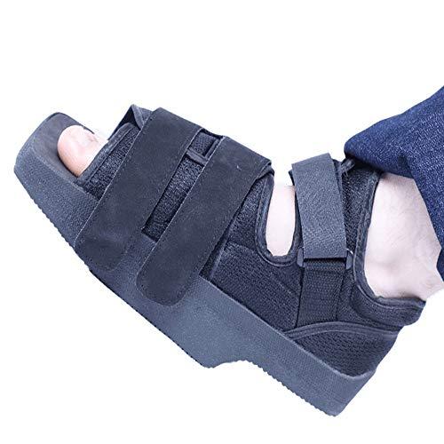 QMZDXH QMZDXH Post Op Shoe,Post-Op Heel Weight Bearing Shoe Surgery Open Toe Shoe Suitable for Both Men and Women Fits Either Left Or Right Foot