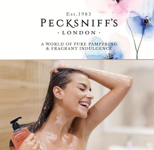 Pecksniff\'s Pecksniff\'s Strawberry and Jojoba Brightener Exfoliating Shower Gel | 1000 ml / 33.80 Fl Oz