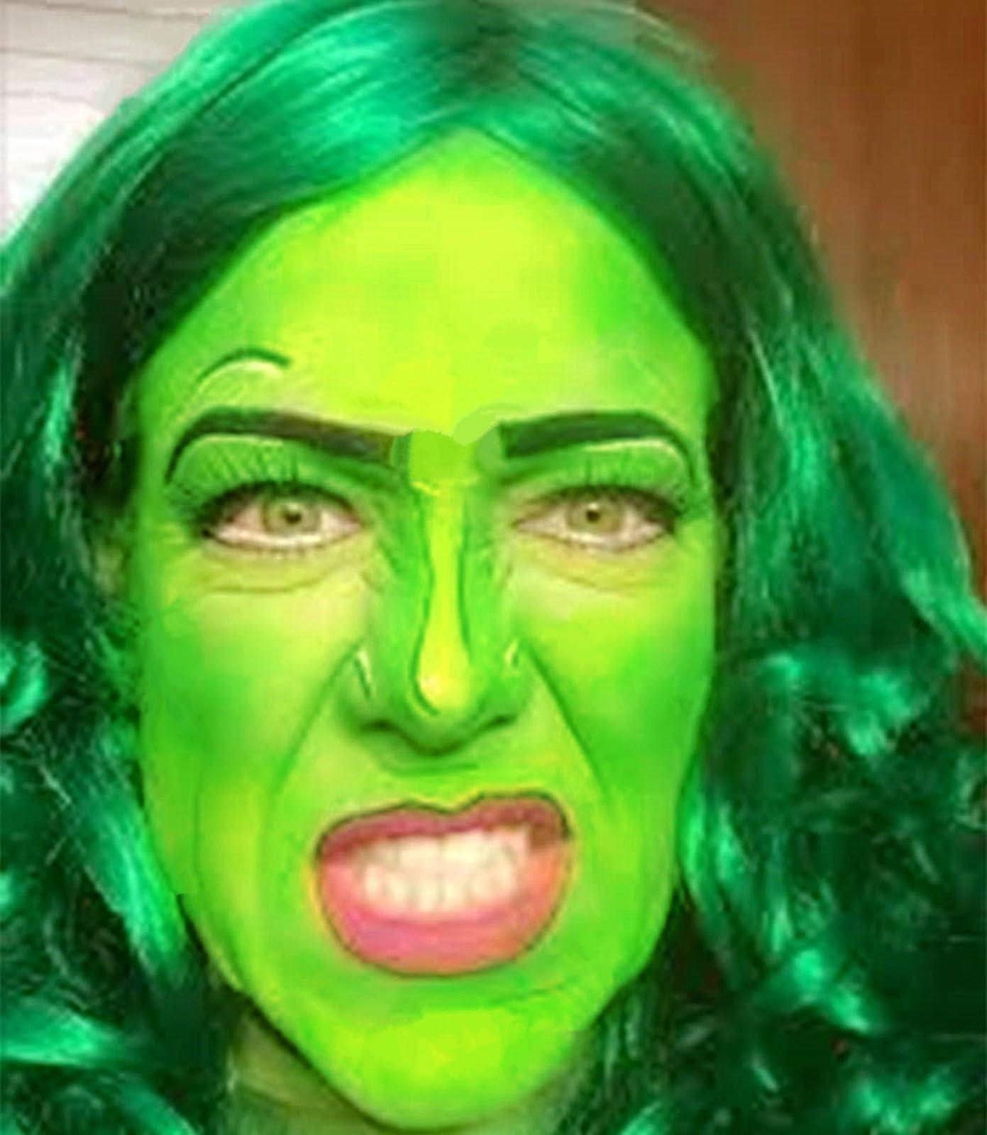 Go Ho Go Ho Light Green Face Body Paint Stick,Water Based Washable Green Face Paint Stick,Non-toxic Full-coverage Cream Green Body Paint for Halloween Cosplay SFX Makeup,St Patricks Day Accessories