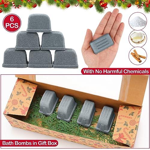 Demissle Demissle Toaster Shaped Bulk Bath Bomb Funny Gift Bath Bombs 50g Novelty Christmas Bath Bombs Weird Bath Bomb Gift with Fizz Effect for Men Women Relaxing Refreshing(6 Pcs)
