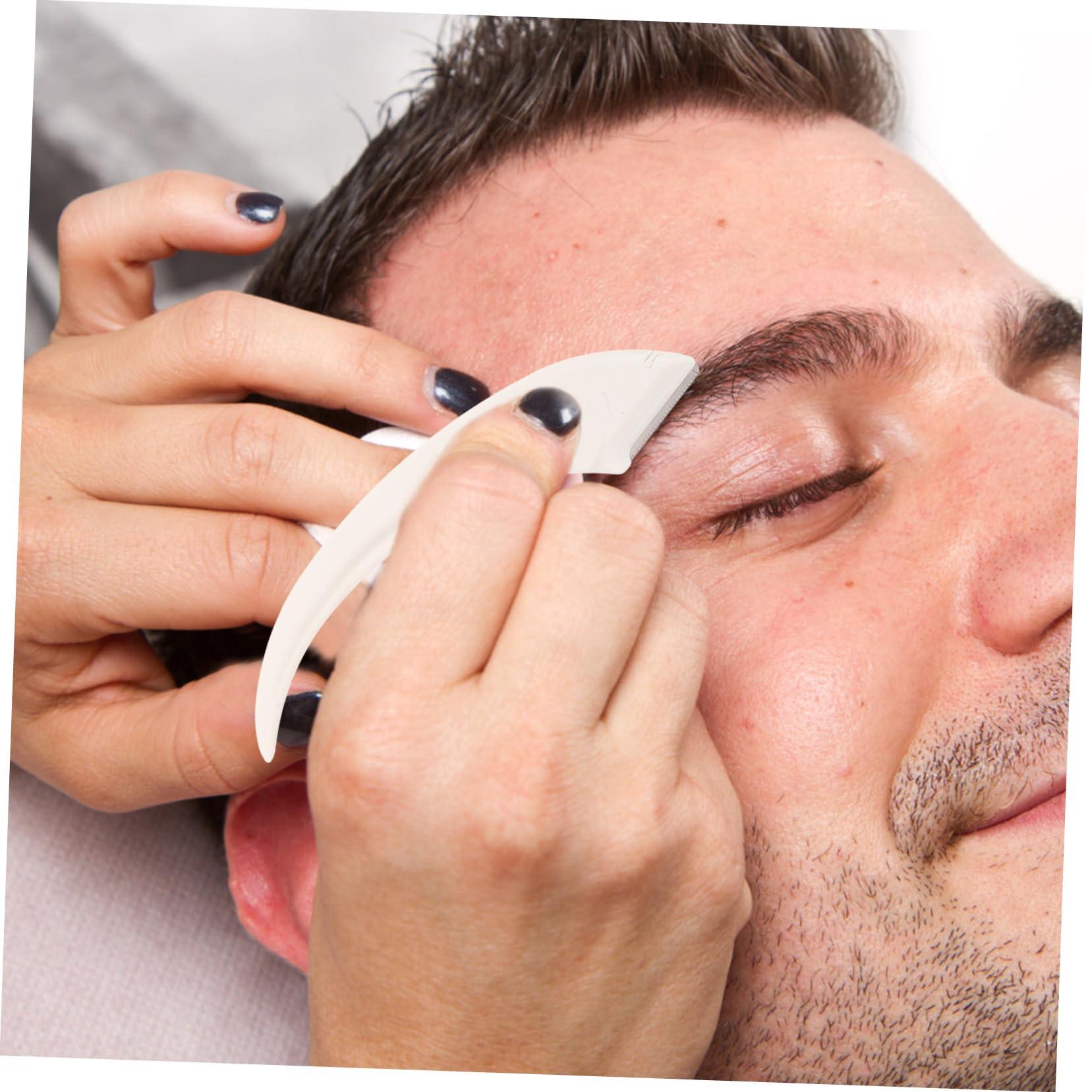 BIUDECO BIUDECO Mens Eyebrow Trimmer Kit 2pcs Facial Hair Razors Women\' Tools Easy to Use and Carry for Travel or Office