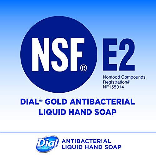 Dial Dial Professional Gold Antibacterial Liquid Hand Soap, 16 OZ Pump Bottle (Pack of 12)