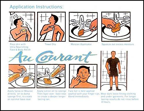 Au Courant Sunless spray Au Courant INSTANT SUNLESS SPRAY with Bronzer - 6 oz.