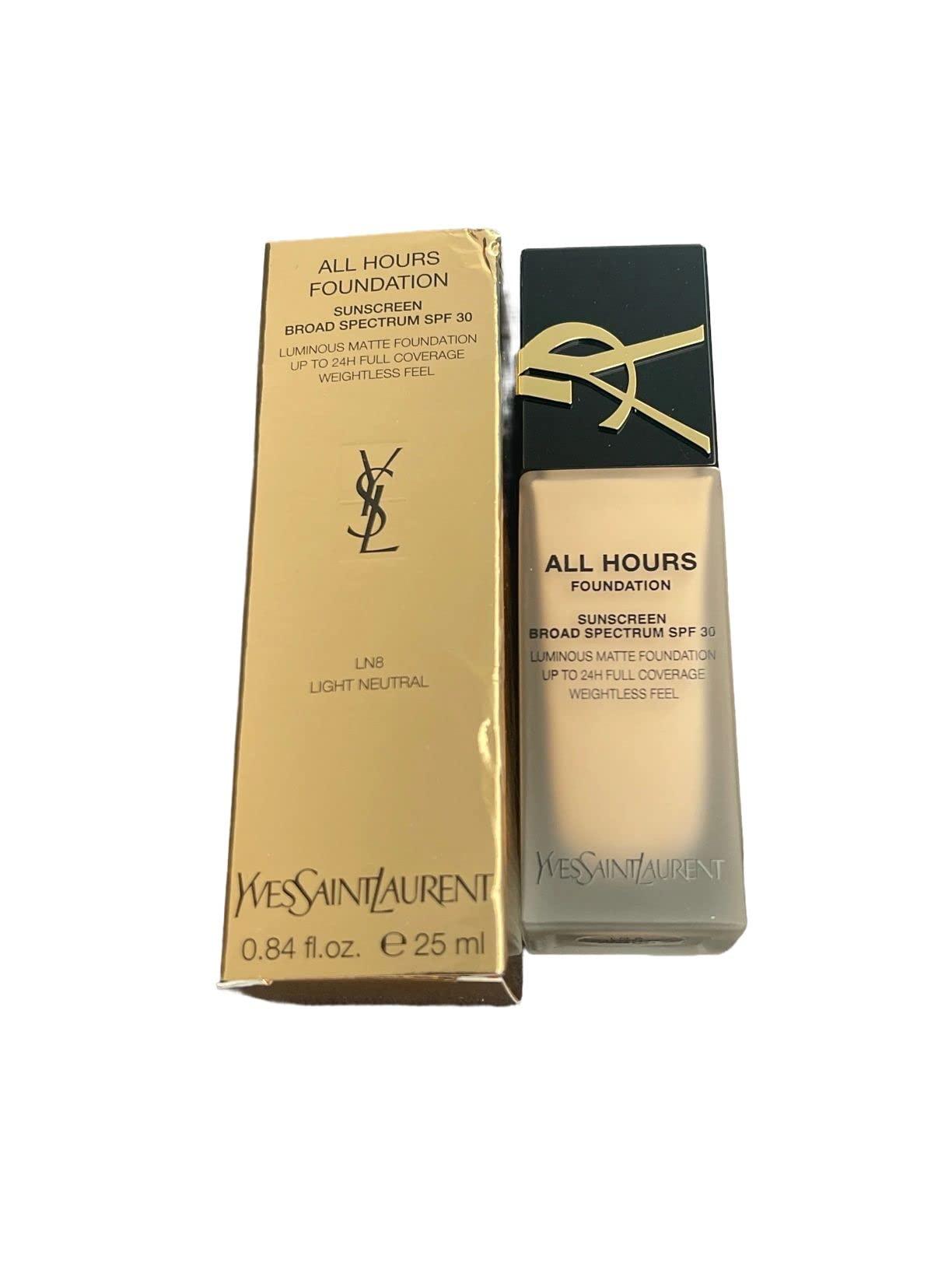YSL All hours Foundation SPF 30 - LN8 by Yves Saint Laurent for Women - 0.85 oz Foundation