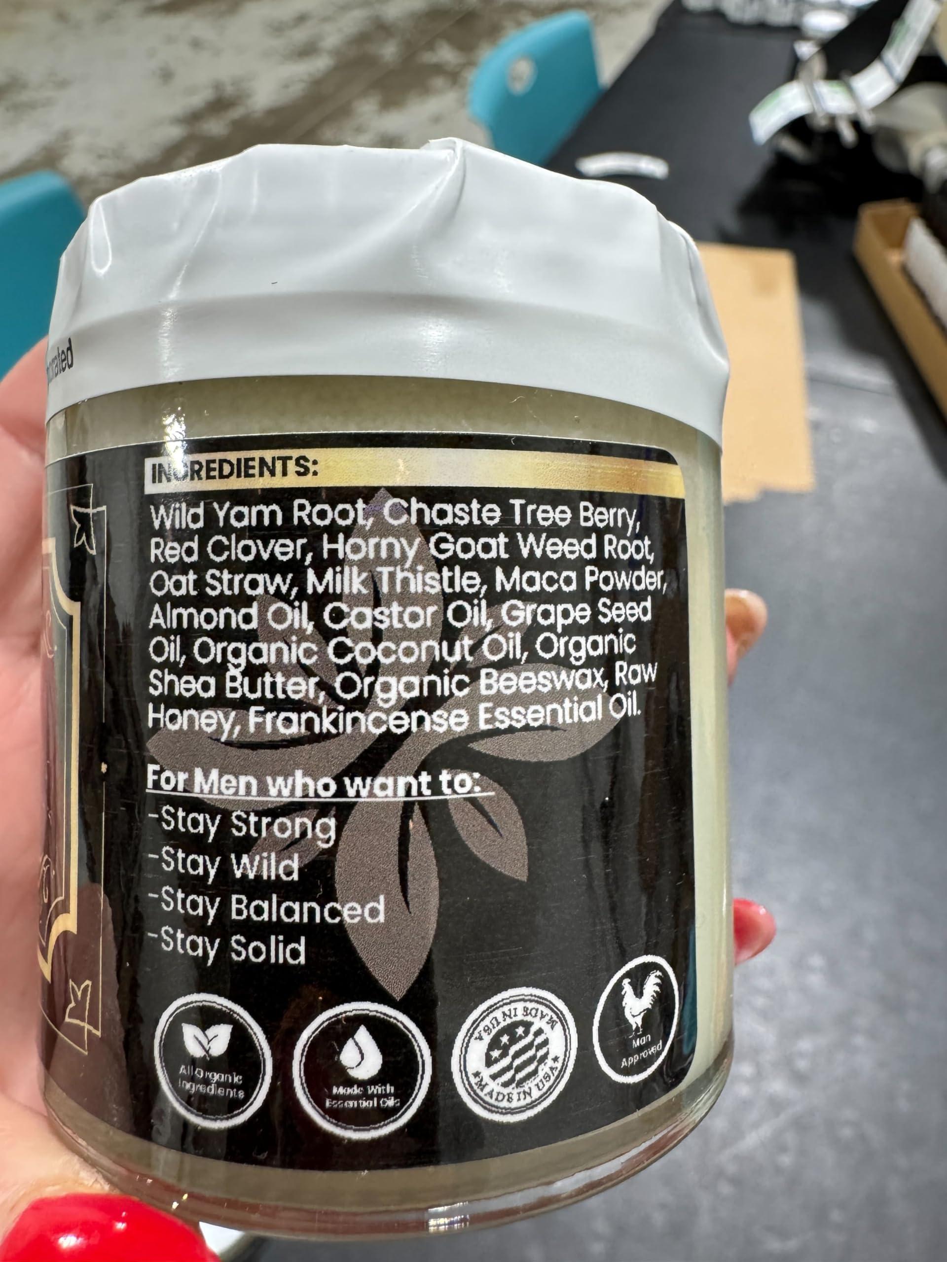 Genesis Holistic Health Genesis Solomon\'s Secret Men\'s Wild Yam Cream - Dream Big, Live Big, Give Big. Natural & Organic designed to boost your game. 4oz; Made in the USA