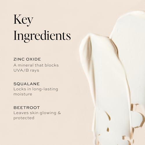 Dime DIME Beauty Tinted Glow Wonderscreen SPF 30, Mineral Sunscreen for Face with 19% Zinc Oxide, Tinted Moisturizer with SPF, 50 g (Shade 02)