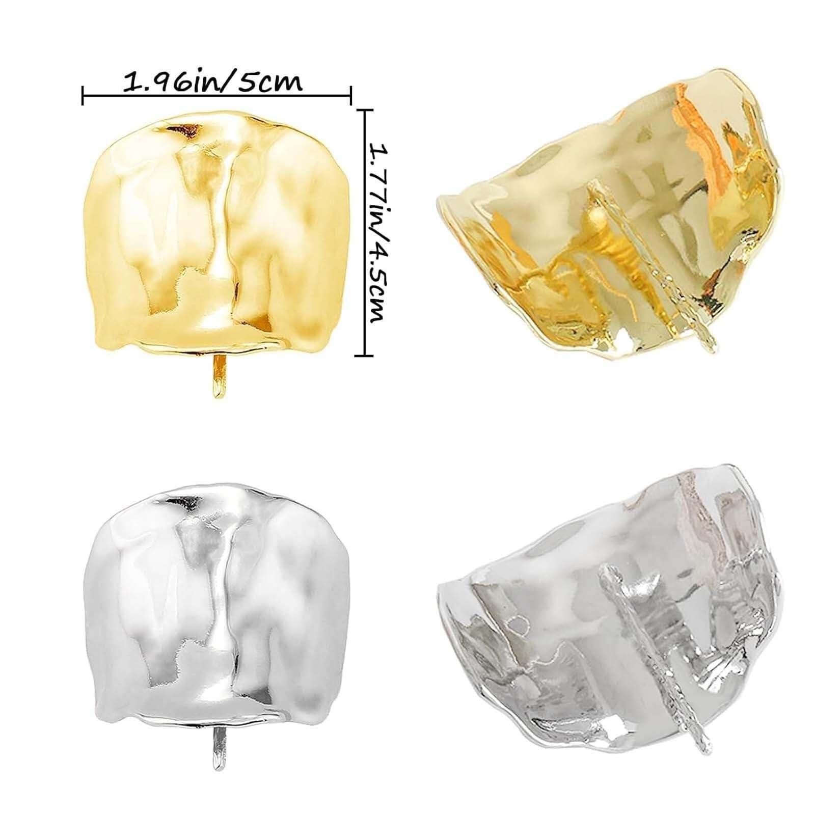 Generic Ponytail Holder Hair Clips, Lava High Ponytail Buckle Hair Cuff, Metal Dress Up Hair Ring, Cuff Hair Tie,Gold Ponytail Cuff,Long Tail Clip with Hooks (Silver (1PC), Narrow side)