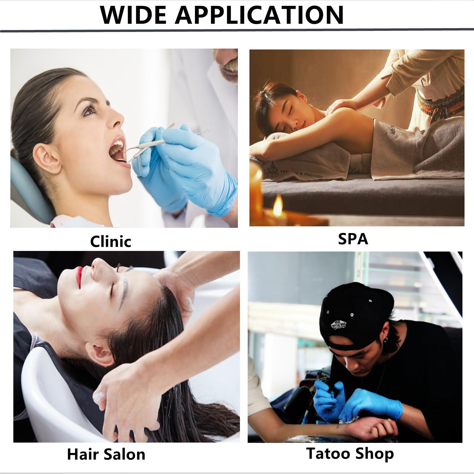 Gdrasuya10 Beauty Rolling Trolley Cart Equipment Mobile Salon Spa Service Instrument Cart White Multi-Purpose Holder Stand for Spa Machines with 110V Socket Wheels and Tray(Max Load 99lbs)