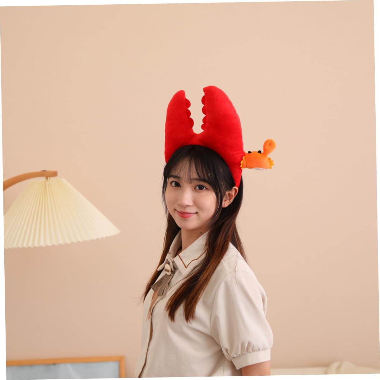 Garneck Garneck Animal Cosplay Headband Party Decoration Crab Claw Headband Photo Props Pp Cotton Headgear Miss Girl Heart Mr Krabs Costume
