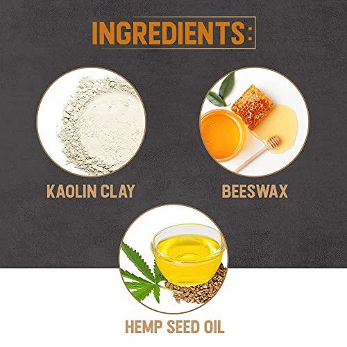 Woody's Woody's Clay for Men, Matte Finish with Firm and Flexible Hold, 3.4 oz. 2-Pack