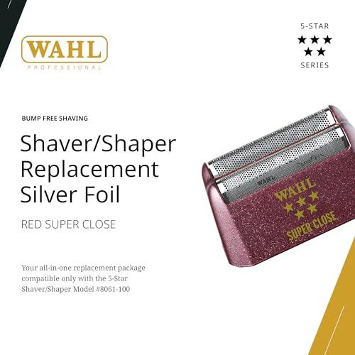 Wahl Professional Wahl Professional 5 Star Replacement Foil Silver Hypoallergenic Super Close Shave