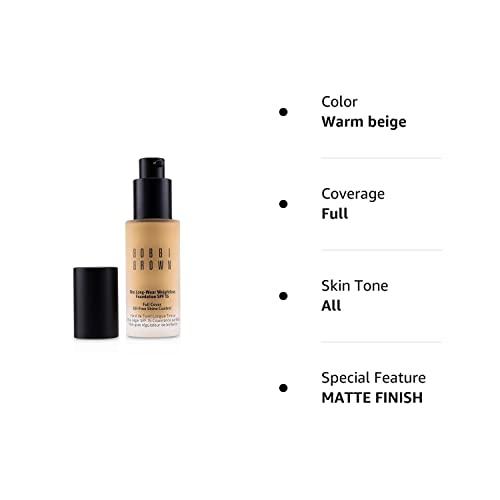 Bobbi Brown Bobbi Brown Skin Long-Wear Weightless Foundation Broad Spectrum SPF 5 warm beige, 1 Fl Oz