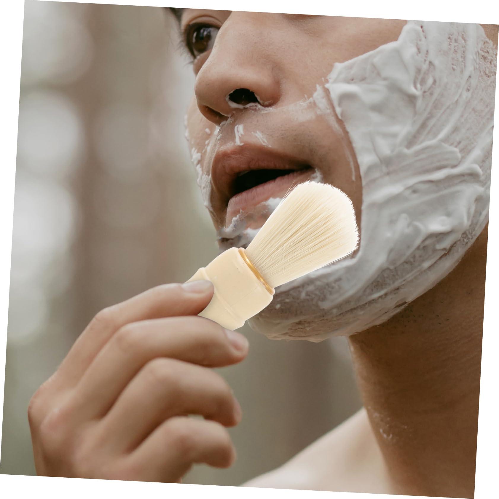 VINTORKY VINTORKY Beard Shaving Brush Men\'s Hair Brush for Men Professional Barber Brush for Household