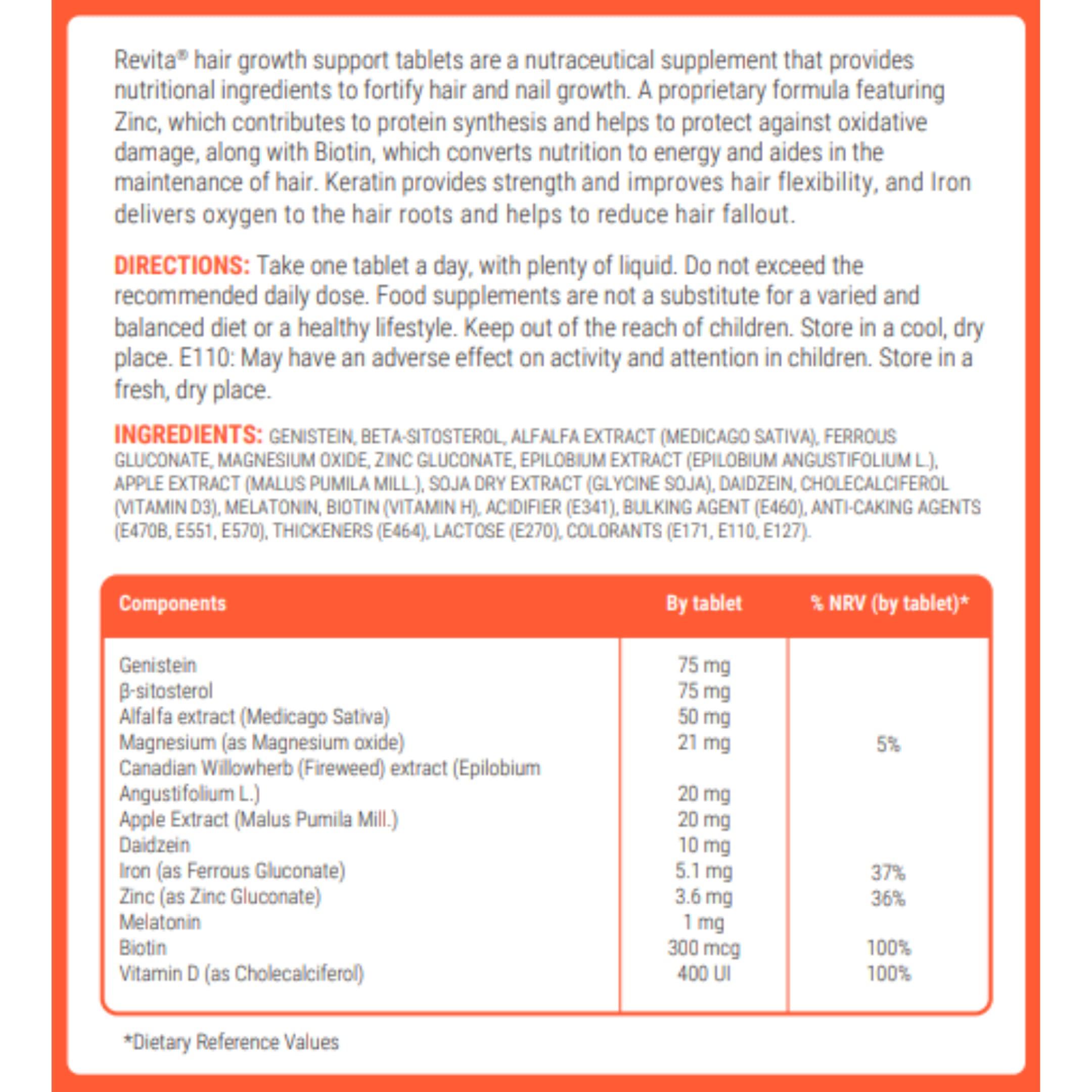 DS LABORATORIES DS Laboratories Revita Shampoo and Conditioner Set & Revita Tablets, Hair Thickening Shampoo and Conditioner & Hair Vitamins for Thicker Hair Growth, Hair Care