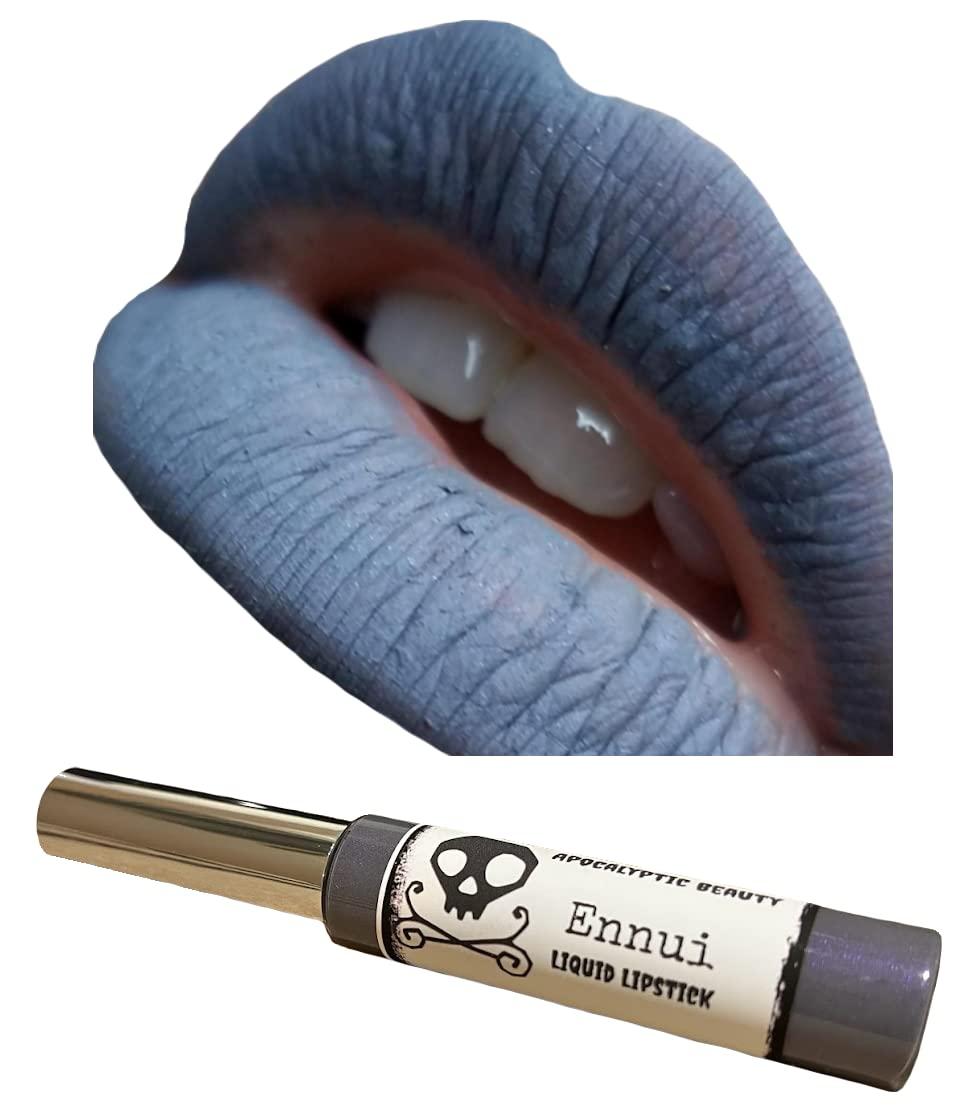 Apocalyptic Beauty Apocalyptic Beauty Goth Liquid Lipstick - 100% vegan & cruelty-free beauty products inspired by Horror, Pop Culture, and the Absurd (Ennui)