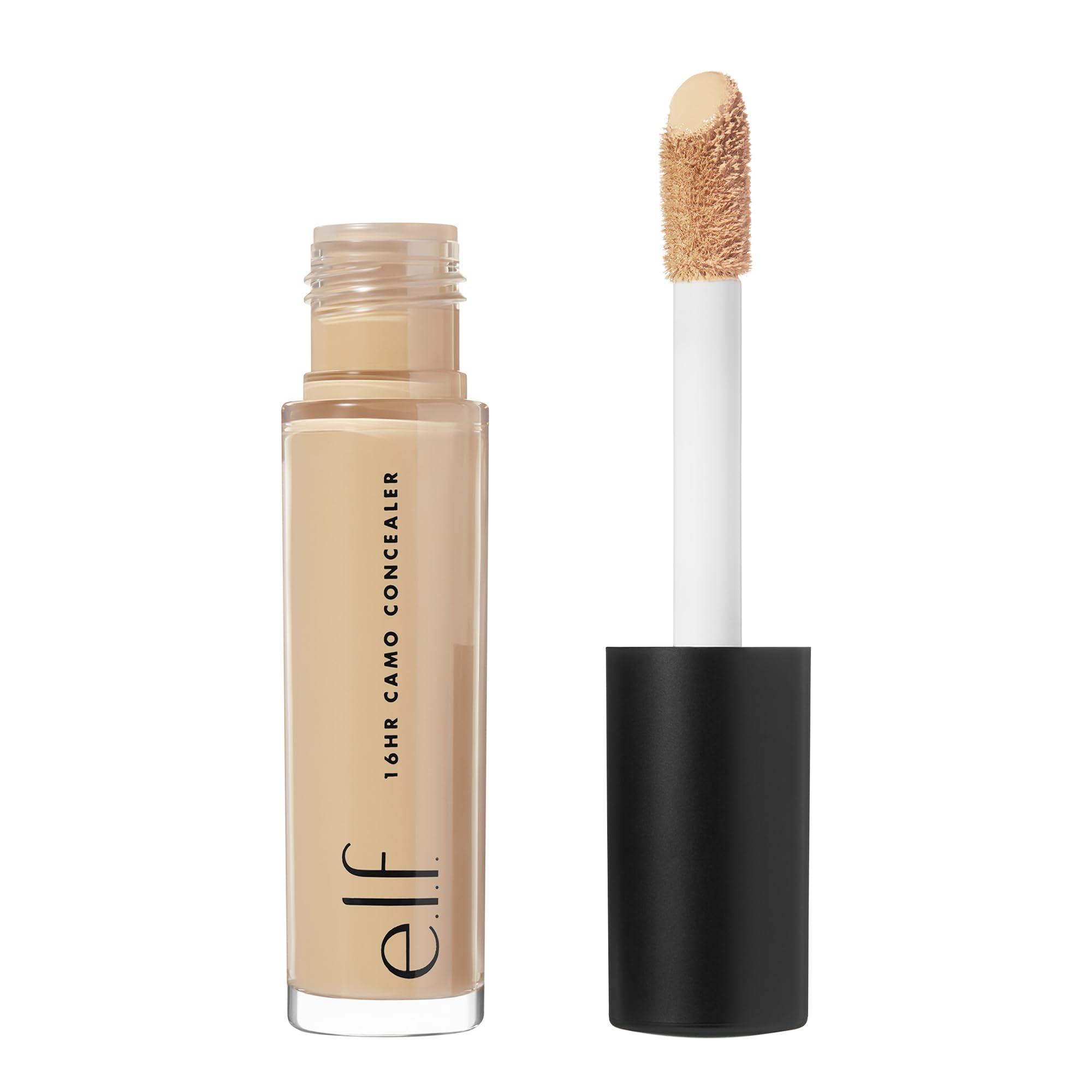e.l.f. e.l.f. 16HR Camo Concealer, Full-Coverage, Highly-Pigmented Face Concealer With A Matte Finish, Crease-proof, Vegan & Cruelty-Free, Tan Neutral