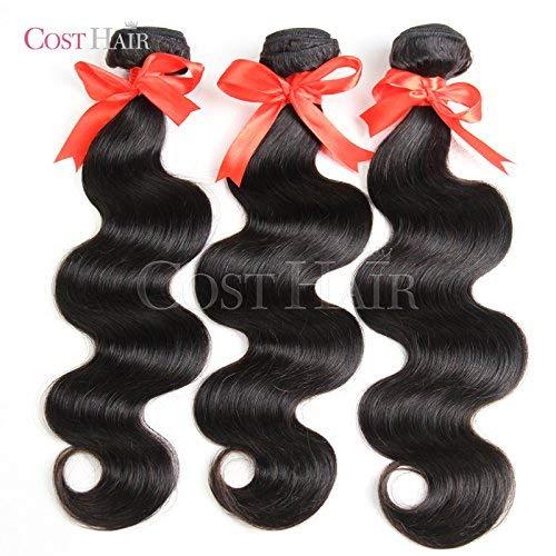Costhair [Grade 7A] 3PC Bundle/ 300g Unprocessed 100% Brazilian Virgin Human Hair Body Wave (28"+28"+30")