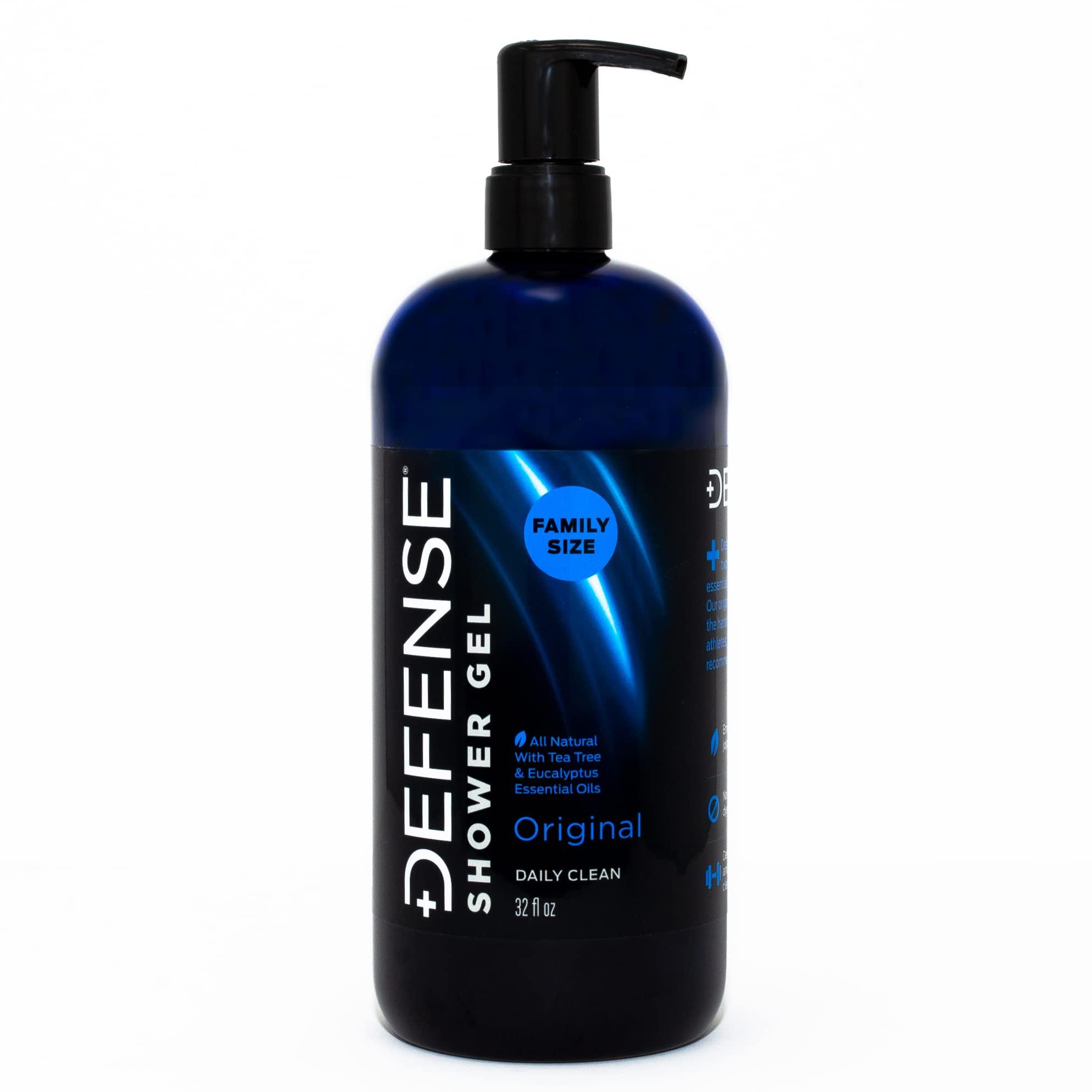 Defense Soap Defense Soap 4 Oz Bar (Pack of 2), Body Wash 32 oz, Body Wipes 40 Count (Pack of 2) - Tea Tree Oil, Eucalyptus Oil, Rosemary and Aloe Vera