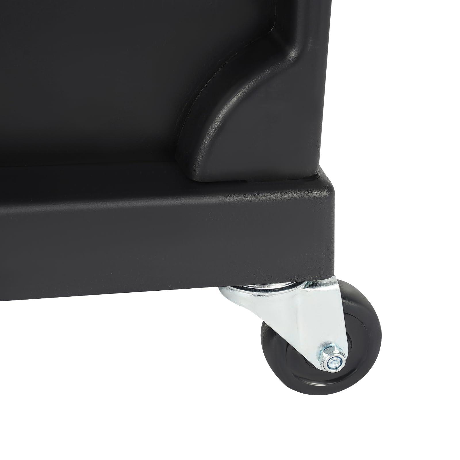 Lemoeyes Salon Trolley Cart - 7 Layers Beauty Rolling Cart with 4 Universal Wheels - Barber Organizer Multi Drawers Storage Cabinet for Hair Salon Supplies Multipurpose Tool Cart