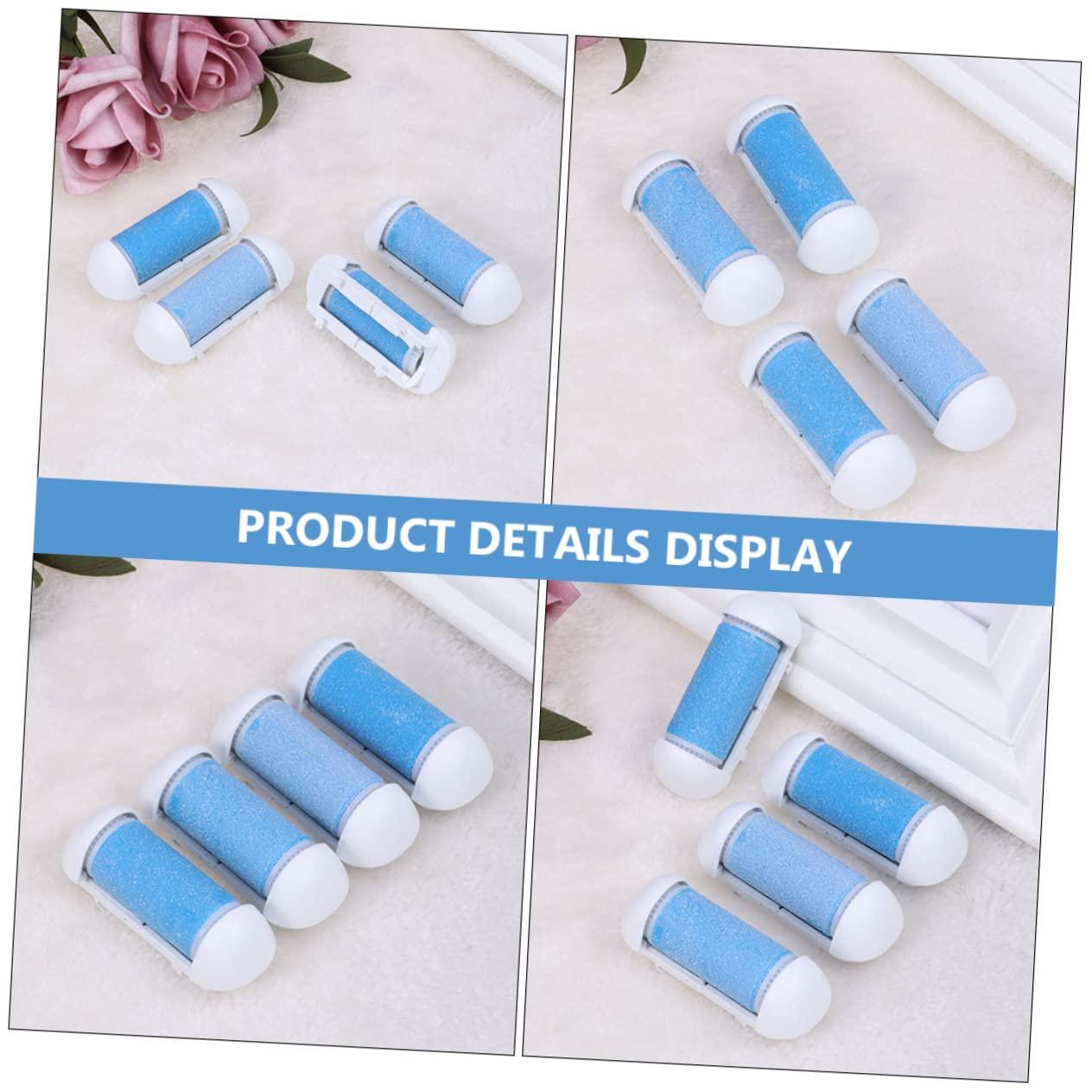 Beatifufu Beatifufu Roller Heads for Remover 12pcs Replacement Heads for Pedicure Tools Electronic Foot Files for Pedicures