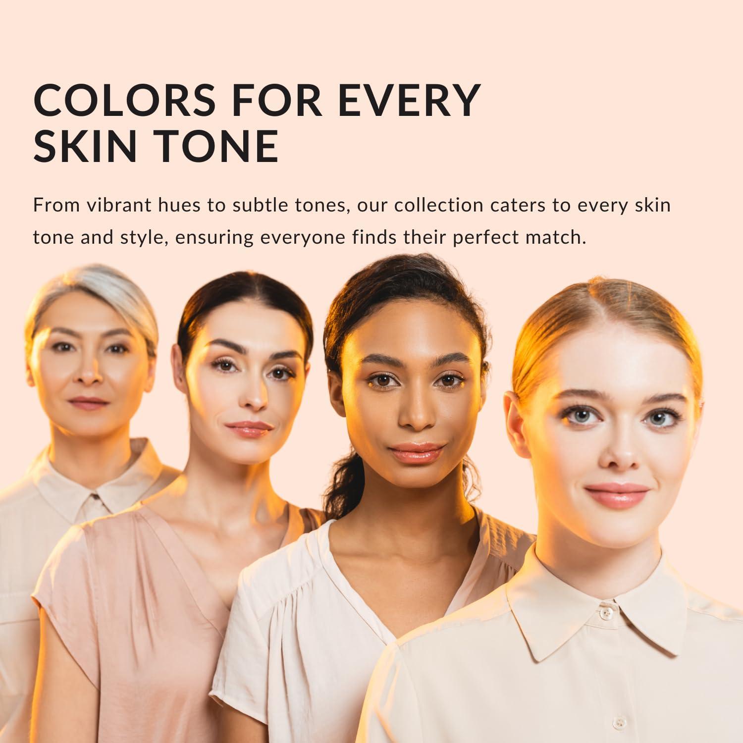 Color Me Beautiful Color Me Beautiful Color Renew Lipstick, Vibrant Lip Color Makeup, Hydrating Creamy Formula