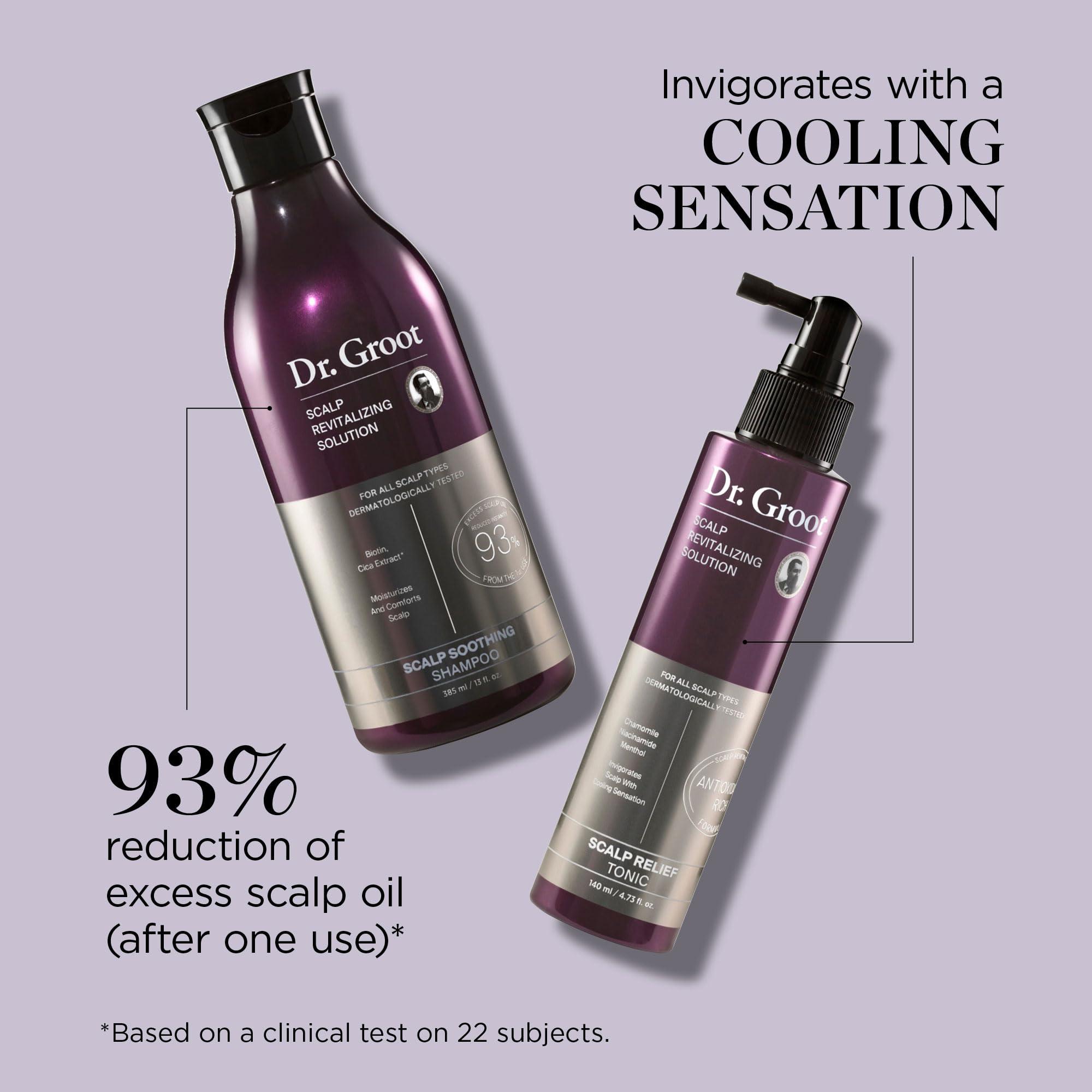 Dr. Groot Dr. Groot Ultimate Scalp Soothing Bundle | With Biotin and Prebiotics | Clinically Proven to Reduce Scalp Oil