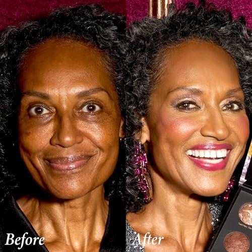 LAURA GELLER NEW YORK LAURA GELLER NEW YORK Cheek to Chic Tropical Glow Baked Face Palette | Includes 2 Blushes, 2 Bronzers and 2 Radiant Highlighters