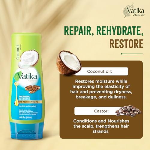 Vatika Naturals Dabur Vatika Naturals Shampoo and Conditioner Set (Coconut)